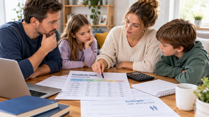 Düsseldorfer Tabelle: So wird der Kindesunterhalt berechnet 3 Familienberatung zur Duesseldorfer Tabelle