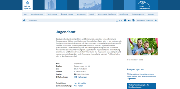 Jugendamt des Kreises Paderborn 3 Jugendamt des Kreises Paderborn