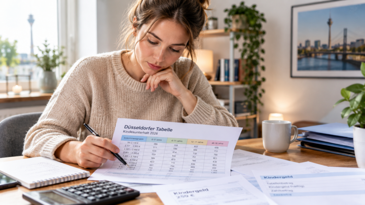 Düsseldorfer Tabelle: So wird der Kindesunterhalt berechnet 2 Düsseldorfer Tabelle